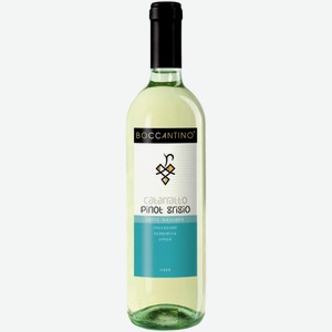 Вино Boccantino Catarratto Pinot Grigio Terre Siciliane белое сухое 0,75 л
