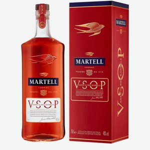 Коньяк Martell VSOP Aged in Red Barrels 0,7 л в подарочной упаковке