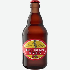 Пивной напиток Belgian Kriek светлый 0,33 л