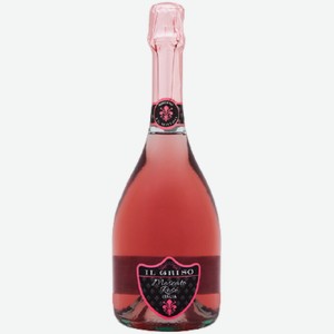 Вино игристое Il Griso Moscato Rose розовое сладкое 0,75 л