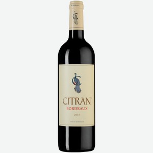 Вино Le Bordeaux de Citran Rouge Chateau Citran красное сухое 0,75 л