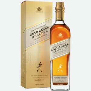 Виски Johnnie Walker Gold Label 0,7 л в подарочной упаковке