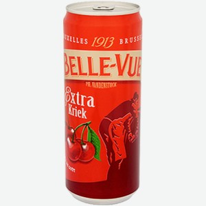Пивной напиток Belle-Vue Kriek Extra 0,33 л ж/б