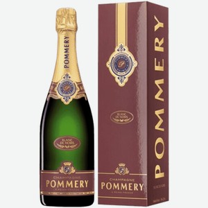 Шампанское Pommery Apanage Blanc de Blancs белое брют 0,75 л в подарочной упаковке