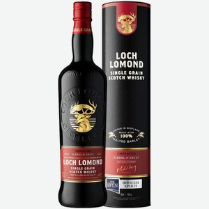 Виски Loch Lomond Single Grain 0,7 л в подарочной упаковке