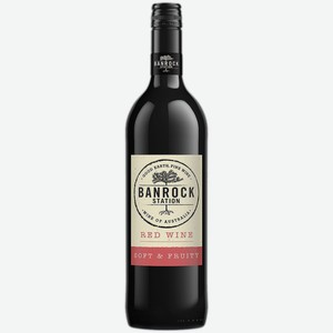 Вино Banrock Station красное полусухое 0,75 л