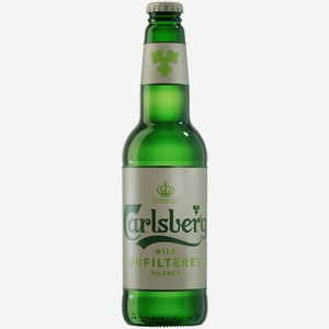 Пиво Carlsberg Wild нефильтрованное 0,44 л ст/б