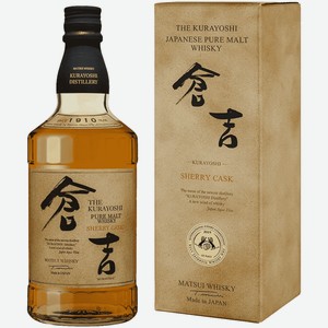 Виски The Kurayoshi Sherry Cask 0,7 л в подарочной упаковке