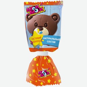 Шоколад Мок-Мок Мишка молочный фигурный на палочке 24 г