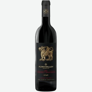 Вино Alma Valley Reserve Cabernet Sauvignon красное сухое 0,75 л