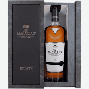 Виски The Macallan Estate 0,7 л в подарочной упаковке