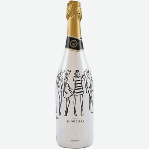 Вино игристое Cava Jaume Serra белое полусухое 0,75 л
