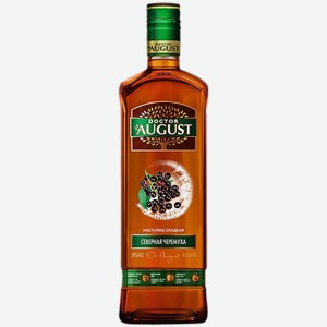 Настойка Doctor August Черёмуха на коньяке, 0,5 л