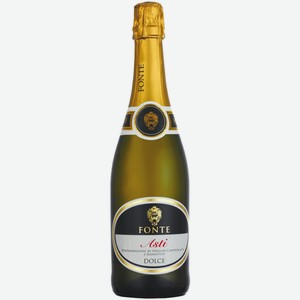 Вино игристое Asti Fonte белое сладкое 0,75 л