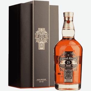 Виски Chivas Regal 25 лет 0,7 л в подарочной упаковке
