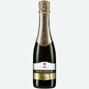 Игристый винный напиток Santo Stefano белый полусладкий 0,375 л