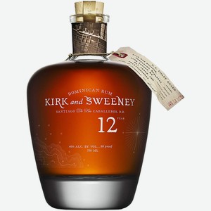 Ром Kirk and Sweeney 12 лет 0,75 л