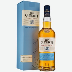 Виски The Glenlivet Founder s Reserve 1824 0,7 л в подарочной упаковке