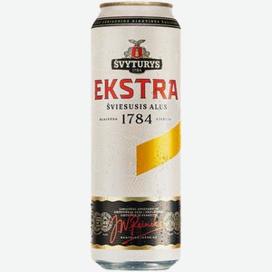 Пиво Svyturus Ekstra 0,568 л ж/б