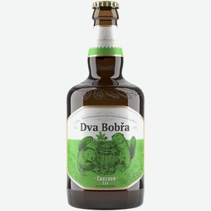 Пиво Таркос Dva Bobra светлое 0,5 л