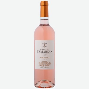 Вино Chateau Camarsan Bordeaux розовое сухое 0,75 л