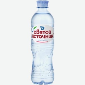 Вода питьевая минеральная Святой Источник негазированная 0,5 л