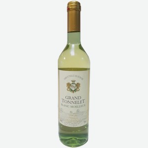 Вино Grand Tonnelet Blanc Moelleux белое полусладкое 0,75 л