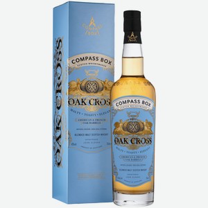 Виски Compass Box Oak Cross Blended Malt 0,7 л в подарочной упаковке