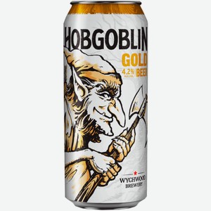 Пиво Hobgoblin Gold светлое 0,5 л ж/б