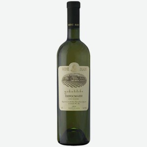 Вино Wineman Пиросмани белое полусухое 0,75 л