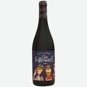 Вино The Followers Syrah красное сухое 0,75 л
