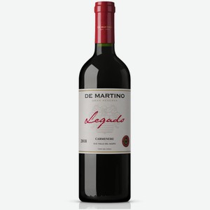 Вино Legado Reserva Carmenere красное сухое 0,75 л