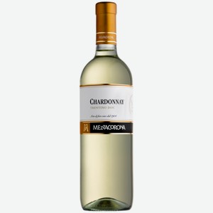 Вино Mezzacorona Chardonnay Trentino белое сухое 0,75 л