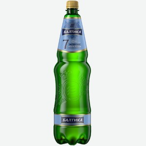 Пиво Балтика №7 Экспортное 1,35 л ПЭТ