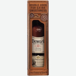 Виски Dewar s 12 years 0,7 л в подарочной упаковке