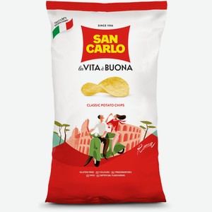 Чипсы картофельные San Carlo Классические 180 г