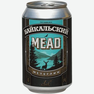 Пивной напиток Мистер Лис Балькайский Mead светлый 0,33 л ж/б