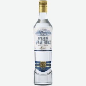Водка Вечерний Архангельск Кристальная 0,5 л