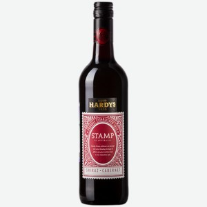 Вино Hardy s Stamp of Australia Shiraz Cabernet красное полусухое 0,75 л