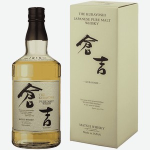 Виски The Kurayoshi 0,7 л в подарочной упаковке
