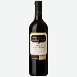 Вино Marques de Aldeanueva Hoven красное сухое 0,75 л