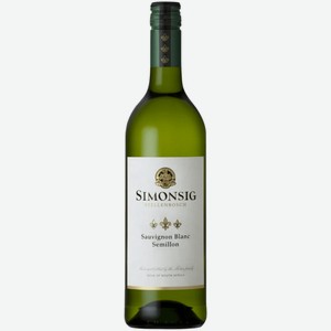 Вино Simonsig Sauvignon Blanc белое сухое 0,75 л
