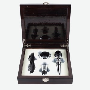 Подарочные наборы Wine wood set (4 accessories)