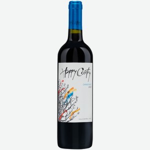 Вино Happy Country Carmenere красное сухое 0,75 л