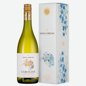 Вино Carolina Reserva Chardonnay в подарочной упаковке 0.75 л.