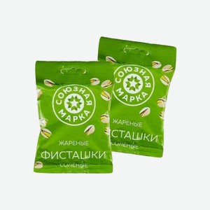 Фисташки СОЮЗНАЯ МАРКА жареные соленые 40г