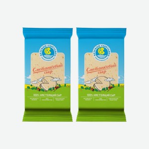 Сыр Сметанковый 50% 200г КЕЗ БЗМЖ