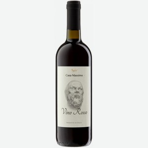 ВИНО  Каза Массимо Вино Россо  красн.п/слад. Италия, 0,75л