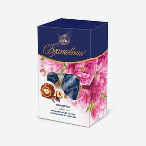 Конфеты ВДОХНОВЕНИЕ шок пралине с цельным фундуком 112г