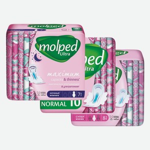 Прокладки Molped ultra в ассортименте 10 шт